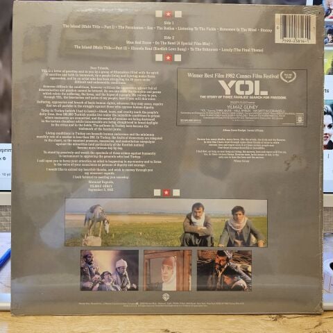 Sebastian Argol – Yol (Original Motion Picture Soundtrack) LP PLAK