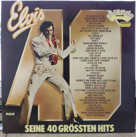 Elvis Presley – 40 Greatest Hits LP PLAK