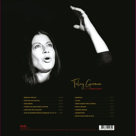 Tülay German - Burçak Tarlası 62 - 87 Kayıtları LP PLAK