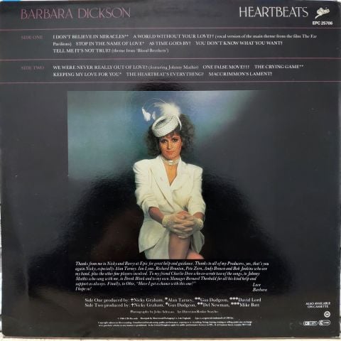 Barbara Dickson – Heartbeats LP PLAK