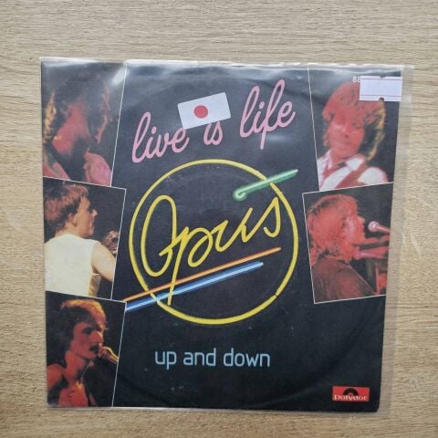 Opus – Live Is Life 45LİK PLAK