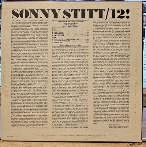 Sonny Stitt – 12 LP PLAK
