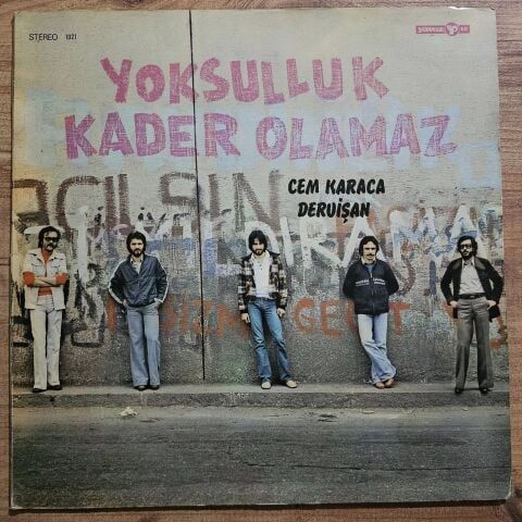 Cem Karaca ve Dervişan – Yoksulluk Kader Olamaz LP PLAK