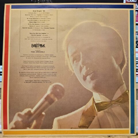 Erol Evgin – Erol Evgin 84 LP PLAK