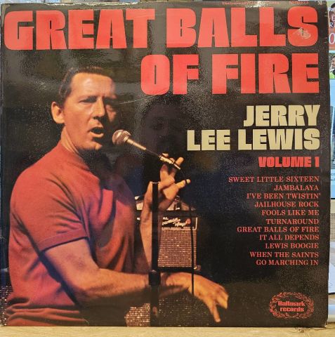 Jerry Lee Lewis – Great Balls Of Fire (Volume 1) LP PLAK