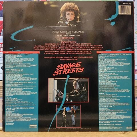 Various – Savage Streets - Music From The Original Motion Picture Soundtrack LP PLAK