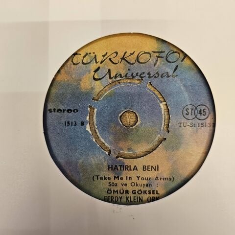 Ömür Göksel – Sen Kadehlerdesin 45LİK PLAK