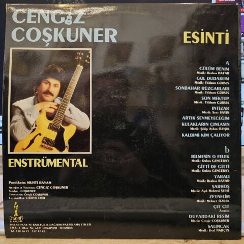 Cengiz Coşkuner – Esinti (Enstrümental) LP PLAK