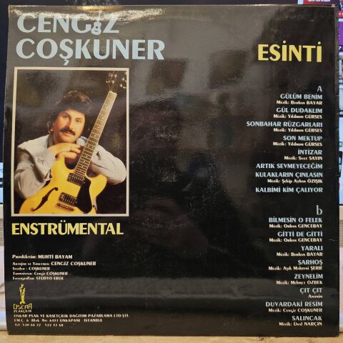 Cengiz Coşkuner – Esinti (Enstrümental) LP PLAK