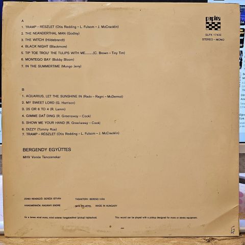 Bergendy – Bergendy LP PLAK