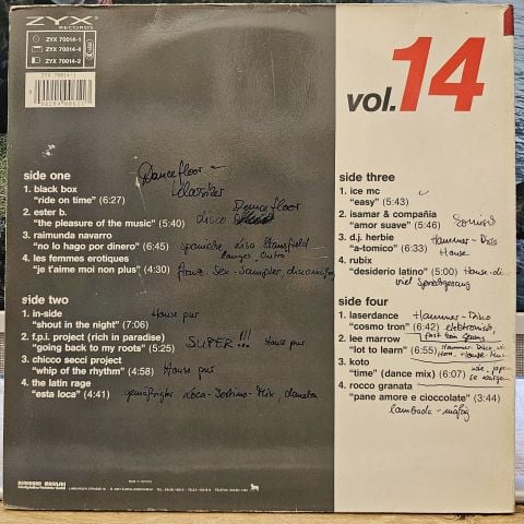 Various – The Best Of Italo Dance Vol. 14 LP PLAK