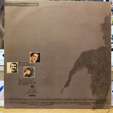 Zülfü Livaneli, Mikis Theodorakis – Güneş Topla Benim İçin LP PLAK