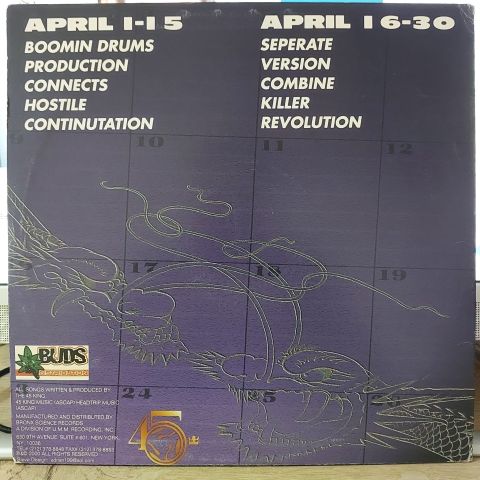 The 45 King – Beats Of The Month April LP PLAK