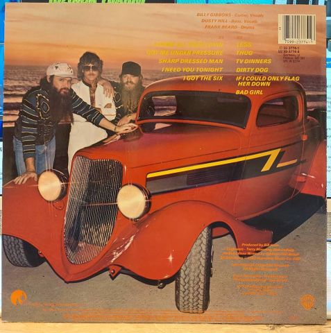 ZZ Top – Eliminator LP PLAK