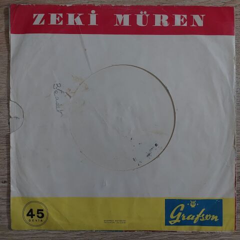 Zeki Müren – Yıldızların Altında / Ayşe 45LİK PLAK