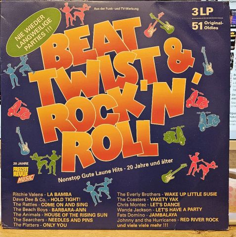 Various – Beat, Twist & Rock'N'Roll LP PLAK