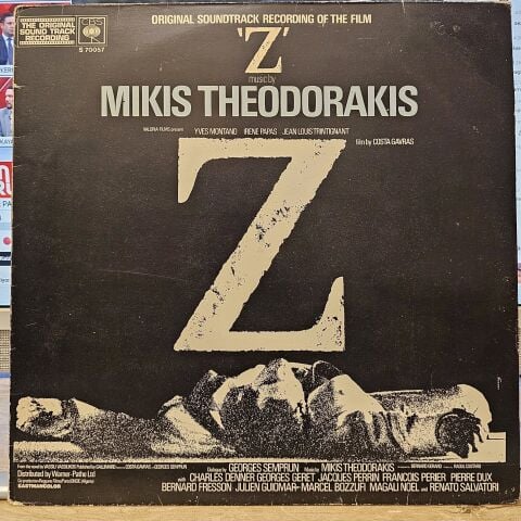 Mikis Theodorakis – Z (Bande Originale Du Film) LP PLAK
