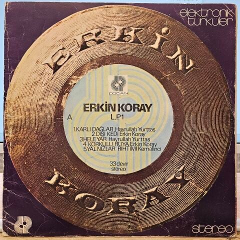 Erkin Koray – Elektronik Türküler LP PLAK