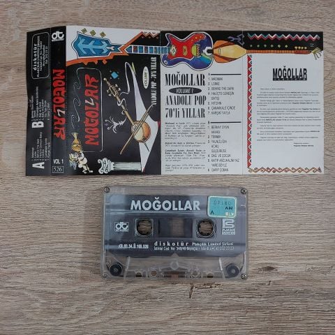 MOĞOLLAR - ANADOLU POP 70 Lİ YILLAR KASET