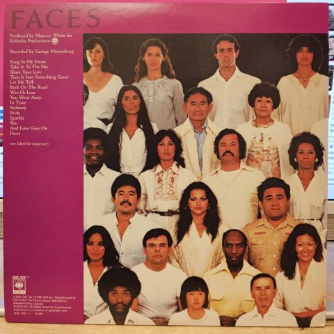 Earth, Wind & Fire – Faces LP PLAK