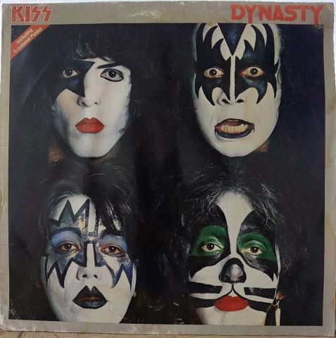 Kiss – Dynasty LP PLAK (RENKLİ PLAK KIRMIZI)