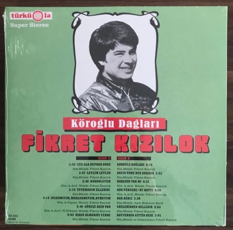 Fikret Kızılok – Köroğlu Dağları LP PLAK