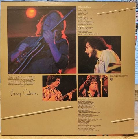 Larry Carlton – Mr. 335 - Live In Japan LP PLAK