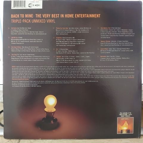 Various – Back To Mine LP PLAK