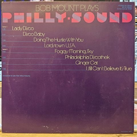 Bob Mount – Bob Mount Plays Philly-Sound LP PLAK