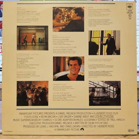 Various – Footloose (Original Motion Picture Soundtrack) LP PLAK