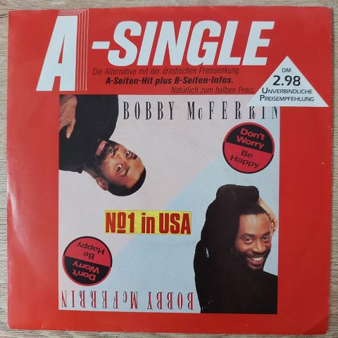 Bobby McFerrin – Don't Worry, Be Happy 45LİK PLAK