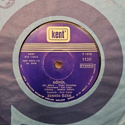 Zerrin Özer – Gönül / Yaman Olurum 45LİK PLAK