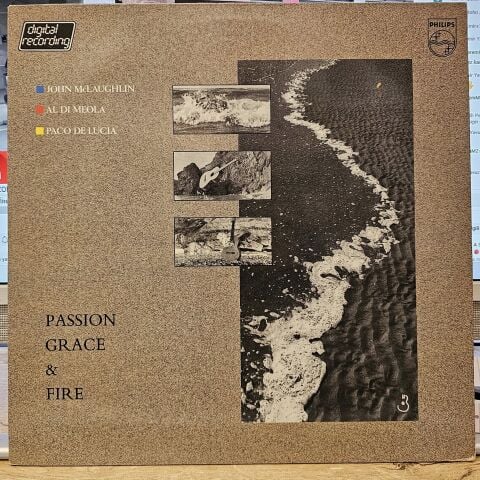 John McLaughlin, Al Di Meola, Paco De Lucia – Passion, Grace & Fire LP PLAK...