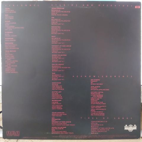 David Bowie – Young Americans LP PLAK