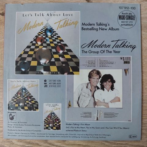 Modern Talking – Brother Louie 45LİK PLAK