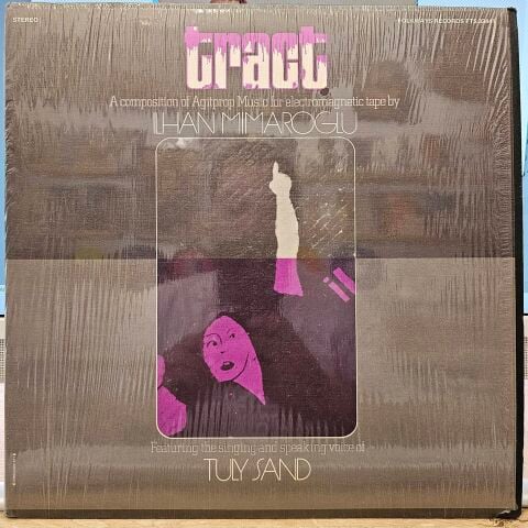 Ilhan Mimaroglu – Tract (A Composition Of Agitprop Music For Electromagnetic Tape) LP PLAK