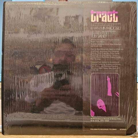 Ilhan Mimaroglu – Tract (A Composition Of Agitprop Music For Electromagnetic Tape) LP PLAK