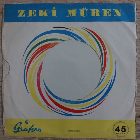 Zeki Müren – Arım, Balım, Peteğim / Aşkdan Da Üstün 45LİK PLAK