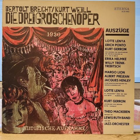 Bertolt Brecht / Kurt Weill – Die Dreigroschenoper LP PLAK