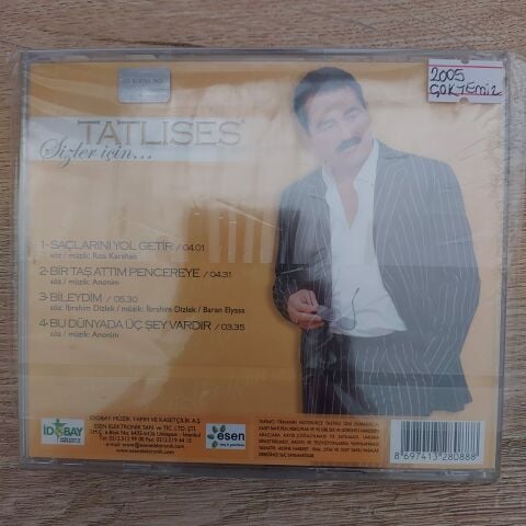 İBRAHİM TATLISES - SİZLER İÇİN CD
