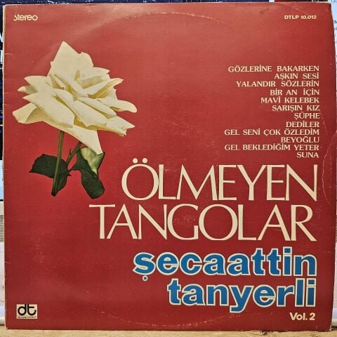 Şecaattin Tanyerli – Ölmeyen Tangolar Vol.2 LP PLAK