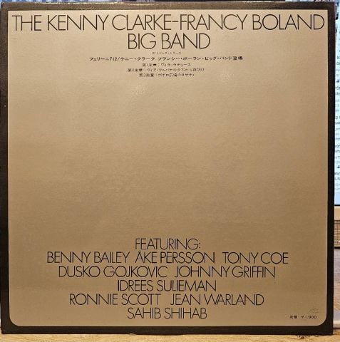 The Kenny Clarke-Francy Boland Big Band – Fellini 712 LP PLAK