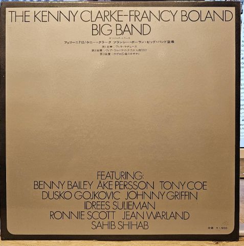 The Kenny Clarke-Francy Boland Big Band – Fellini 712 LP PLAK