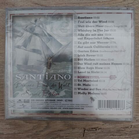 SANTİANO - BİS ANS ENDE DER WELT CD