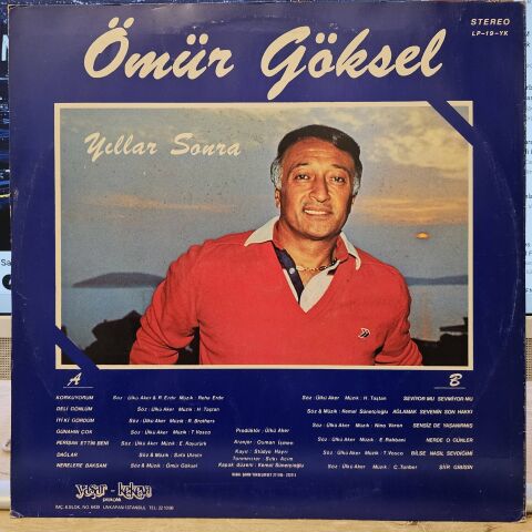 Ömür Göksel – Yıllar Sonra LP PLAK