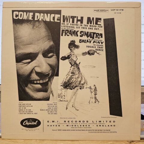 Frank Sinatra With Billy May And His Orchestra – Come Dance With Me! LP PLAK