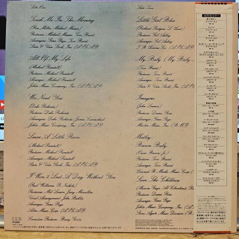 Diana Ross – Touch Me In The Morning LP PLAK