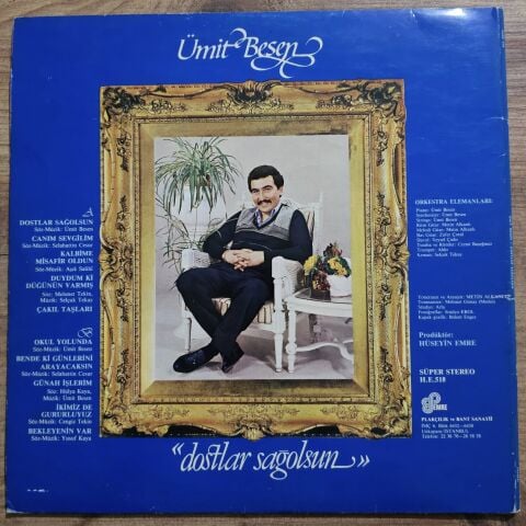 Ümit Besen – Dostlar Sağolsun LP PLAK