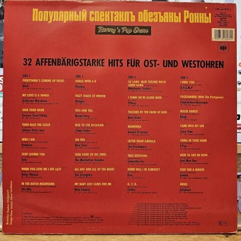 Various – Ronny's Pop Show 11 - 32 Affenbärigstarke Hits Für Ost- Und Westohren LP PLAK