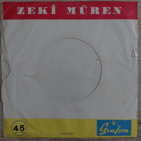 Zeki Müren – Yine Mevsimler Dönecek / Köhne Meyhane 45LİK PLAK